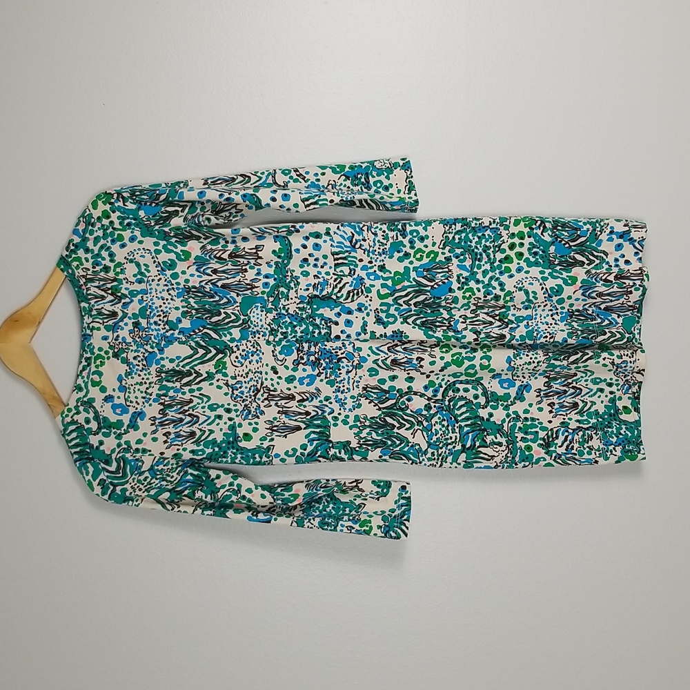 Lilly Pulitzer Corine Sea Oat Escapades Dress XS - Picture 12 of 14